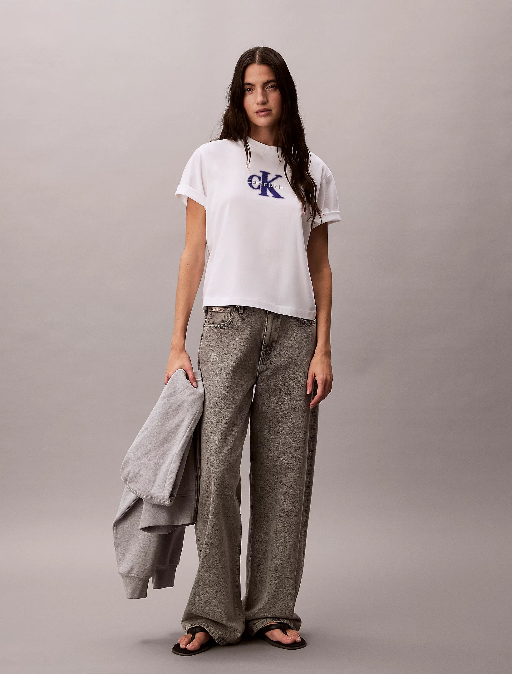 T-Shirt Con Logo Grafico Taglio Relaxed