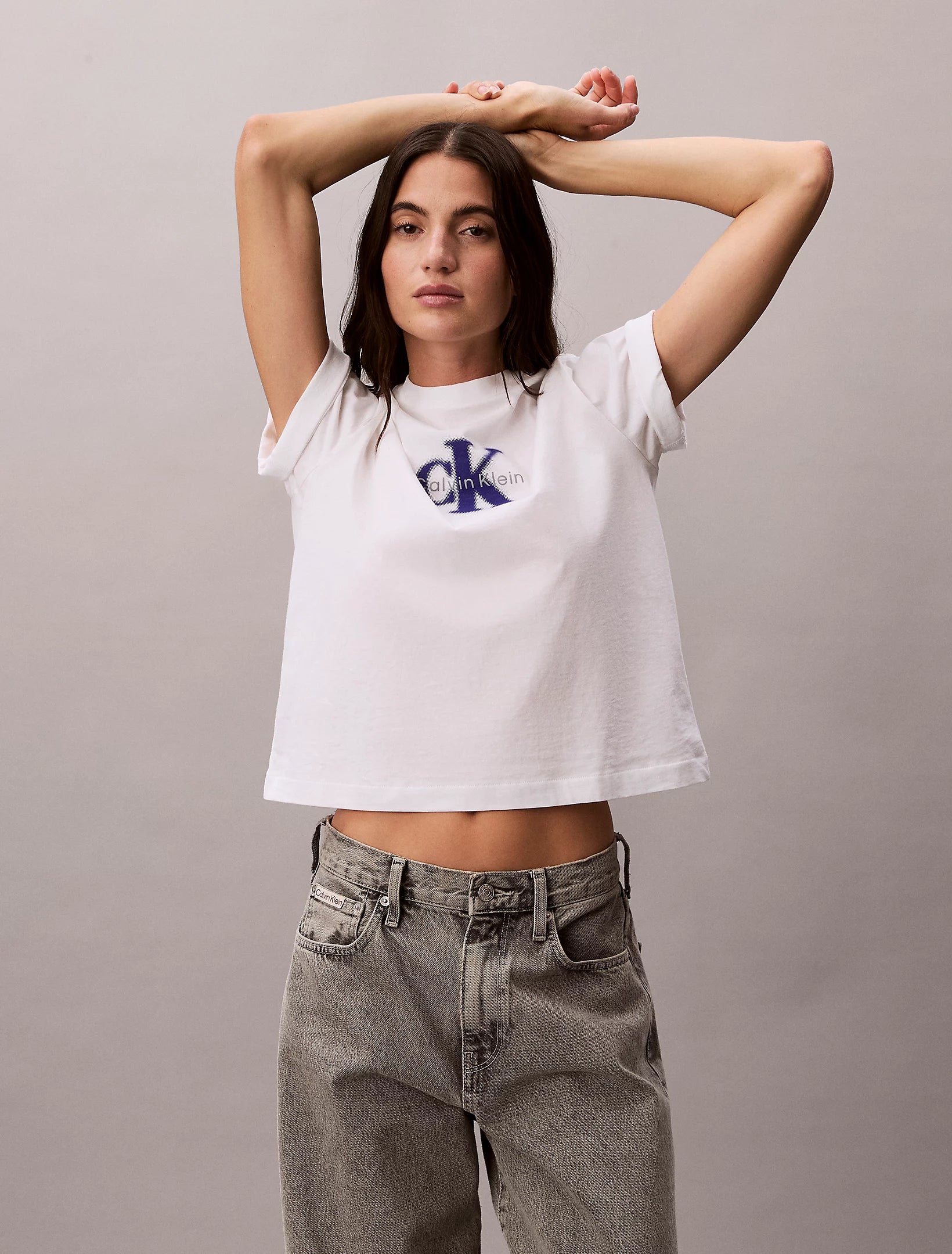 T-Shirt Con Logo Grafico Taglio Relaxed