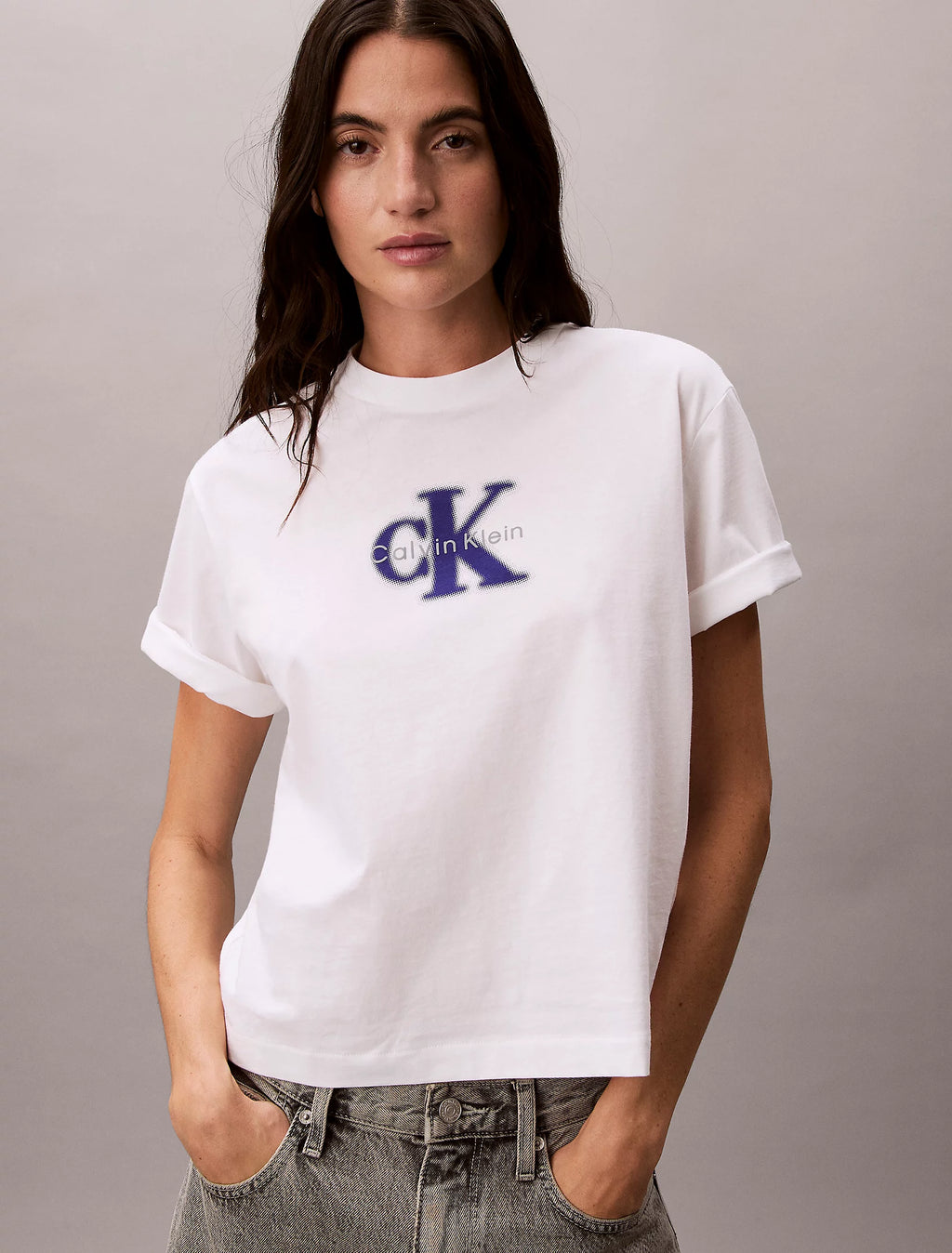 T-Shirt Con Logo Grafico Taglio Relaxed