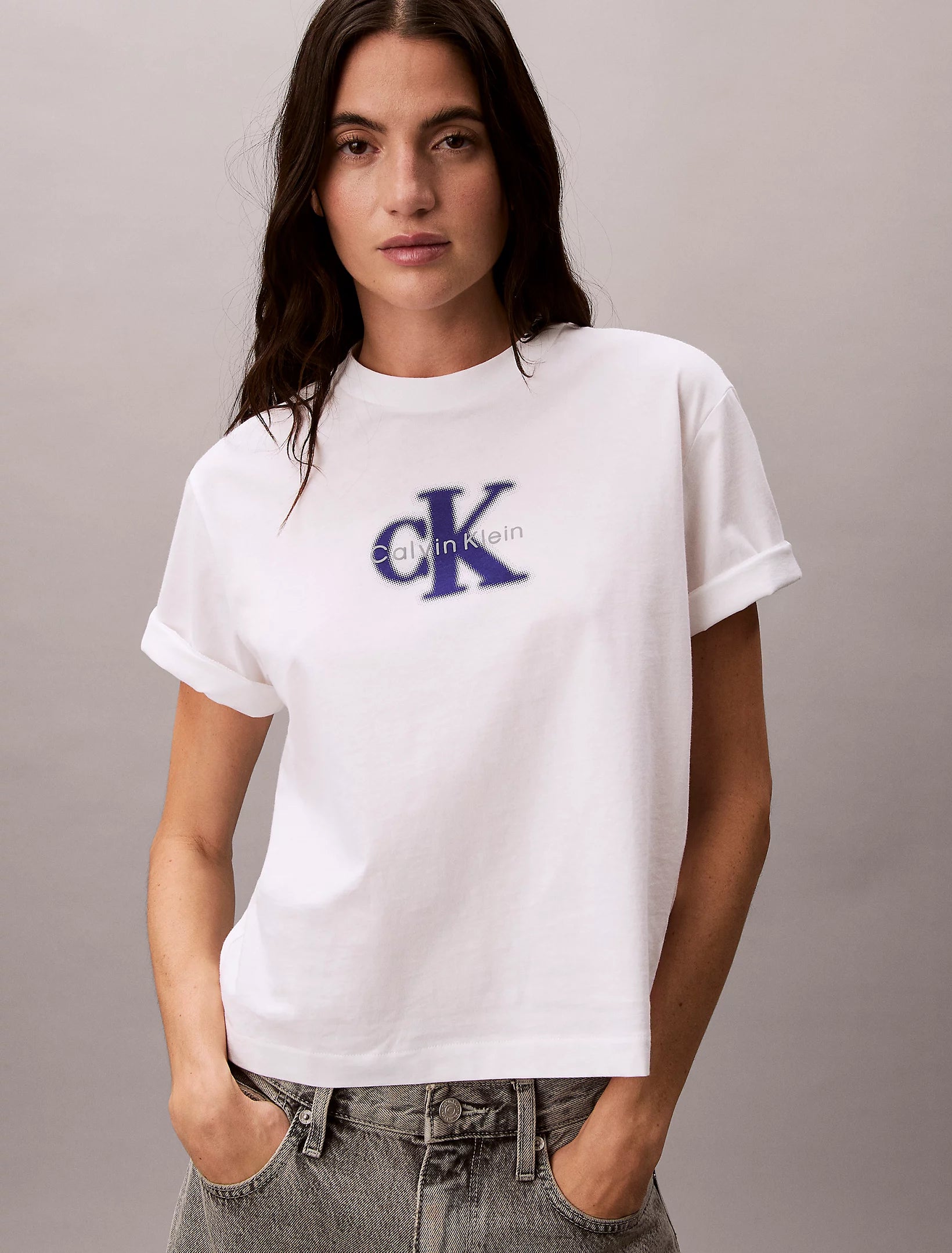 T-Shirt Con Logo Grafico Taglio Relaxed